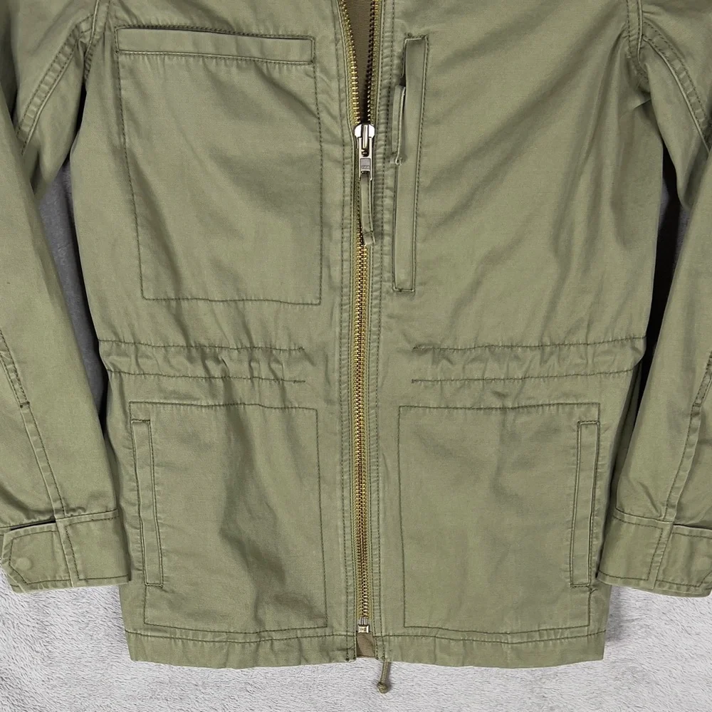Madewell Fleet Jacket‎ Utility Military Women's Small Olive Green Army Grunge